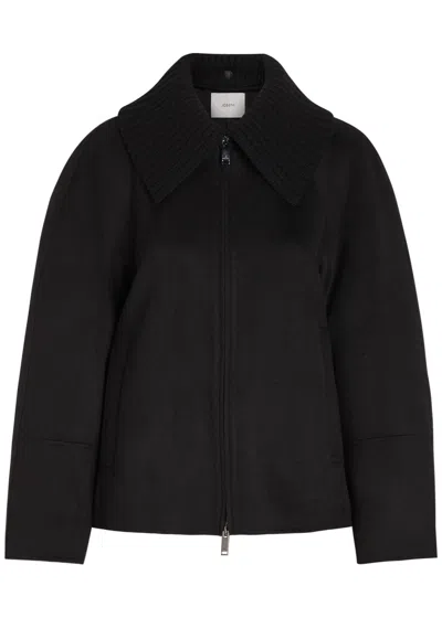 Joseph Cooksey Wool And Cashmere-blend Jacket In Black