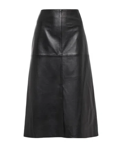 Joseph Cortical A-shaped Miniskirt In Black