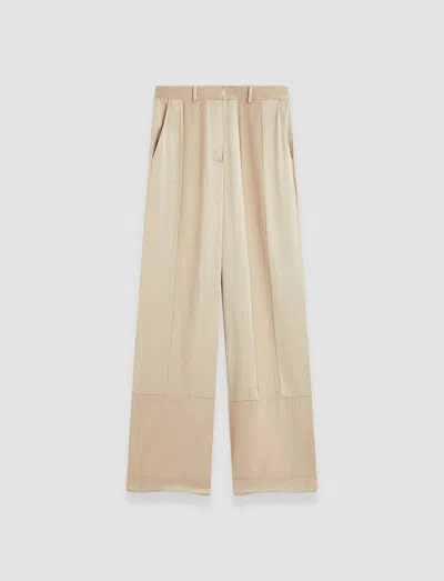 JOSEPH CORTO SHINY MATTE SATIN TROUSERS