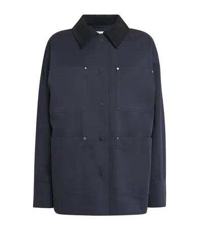 Joseph Cotton Athos Jacket In Blue