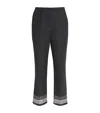 Joseph Tottenham Cropped Straight Pants In Black