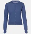 Joseph Cotton, Cashmere, And Silk Sweater In Blue