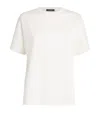 Joseph Cotton Comfort T-shirt In Ivory