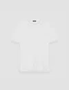 Shop Joseph Cotton  T-shirt In White