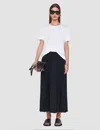 Joseph Cotton Silk Jersey T-shirt In White