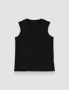 Joseph Cotton Silk Jersey Tank Top In Black