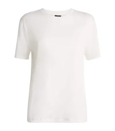 JOSEPH COTTON-SILK T-SHIRT