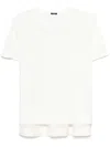 Joseph Cotton T-shirt In Yellow