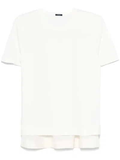 Joseph Cotton T-shirt In White