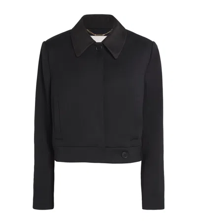 JOSEPH CREPE ABBE TAILORED JACKET