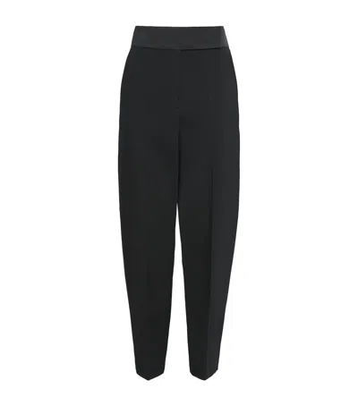 Joseph Crepe Aix Tailored Trousers In Black
