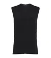 Joseph Crepe De Soie Silk Louis Blouse In Black
