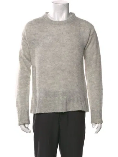 Pre-owned Joseph Crew Neck Long Sleeve Pullover In Gray