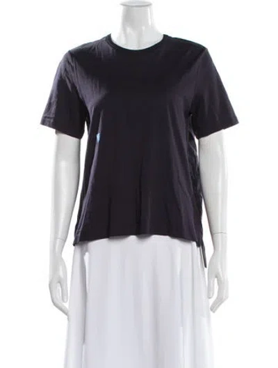 Pre-owned Joseph Crew Neck Short Sleeve T-shirt In Blue