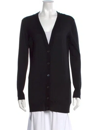 Pre-owned Joseph Crew Neck Sweater In Black
