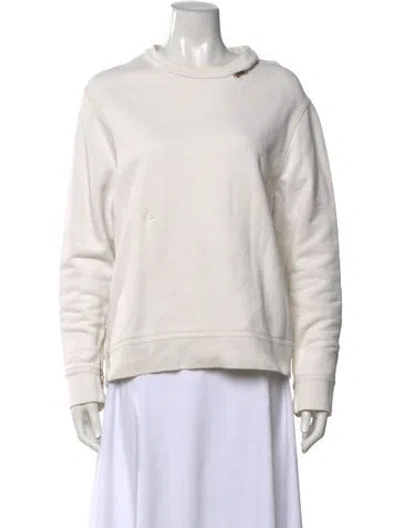 Pre-owned Joseph Crew Neck Sweater In Neutral