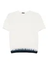 Joseph Crew-neck T-shirt In White