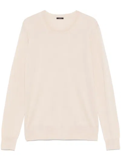 Joseph Crew-neck Top In Pink