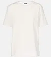 Joseph Crewneck Cotton And Silk T-shirt