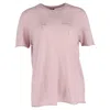 Joseph Crewneck T-shirt In Pink Wool In Pink