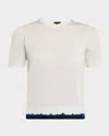 Joseph Silk-cotton Dye-hem Top