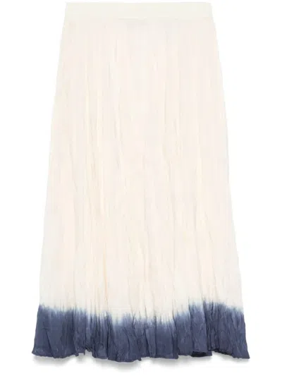JOSEPH JOSEPH CRINKLED MIDI SKIRT