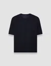 Joseph Crisp Rayon Top In Blue