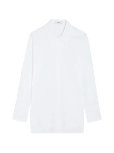 Joseph Cuff Shirt In White