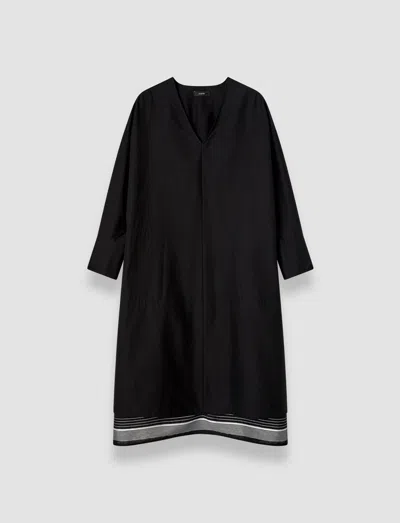 Joseph Dalamo Cotton Blend Dress In Black