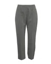 Joseph Dalton Comfort Trousers In Grey Wool In Grey