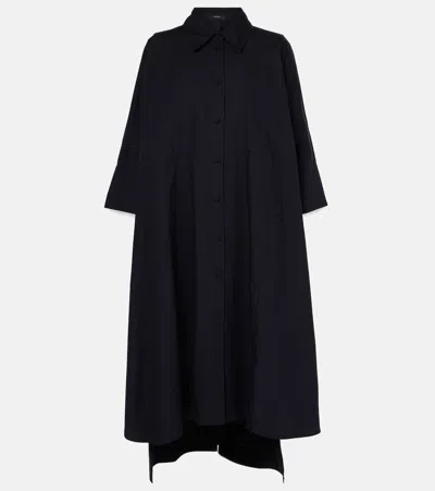 Joseph Hemdblusenkleid Dania Aus Baumwollpopeline In Blau