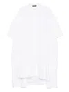 Joseph Dania Midi Dress With Button Placket And Side Slits
