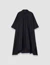 Joseph Womens Navy Dania Oversized Cotton Dress In Navy