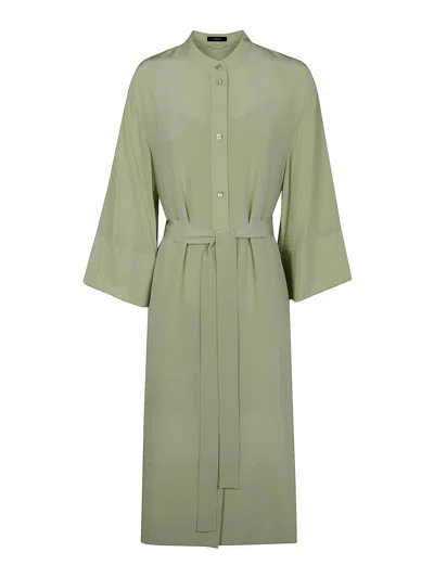 Joseph Vestido Midi - Verde In Green