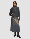 Joseph Delano Double Face Cashmere Jacket In Gray