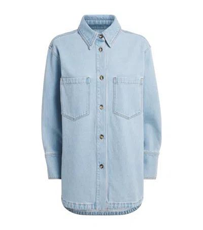 Joseph Denim Idar Shirt In Brown