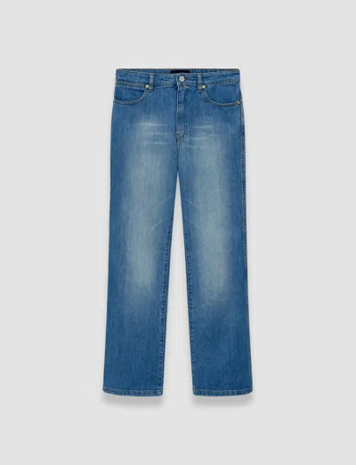 Joseph Denim Stretch Duke Trousers In Indigo Wash