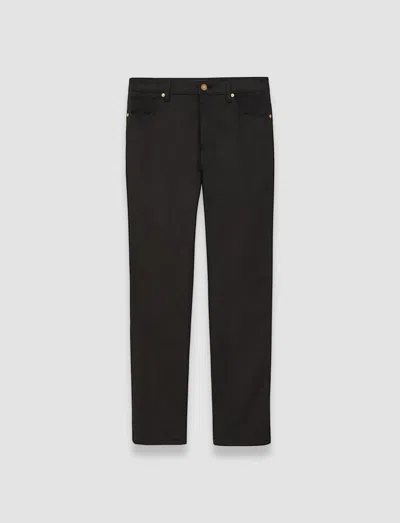 Joseph Denim Stretch York Trousers In Raw Black