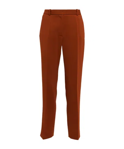 Joseph Diagonal Pleated Casual Pants In Multi