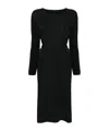 Joseph Didot Midi Dress In Black