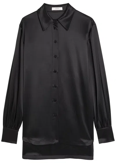 Joseph Dieu Cuffed Blouse In Black