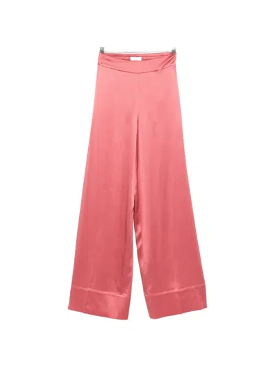 Joseph Dijon Elasticated-waistband Palazzo Pants In Pink