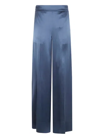 Joseph Dijon Palazzo Pants In Blue