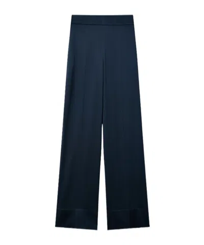Joseph Dijon Palazzo Pants In Blue