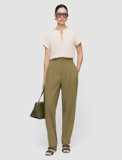Joseph Donna Crepe Top In White