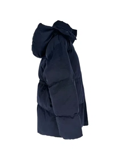 Pre-owned Joseph Dorset Brushed Flannel Jacket In Blue