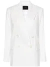 Joseph Double-breasted Blazer In Neutrals