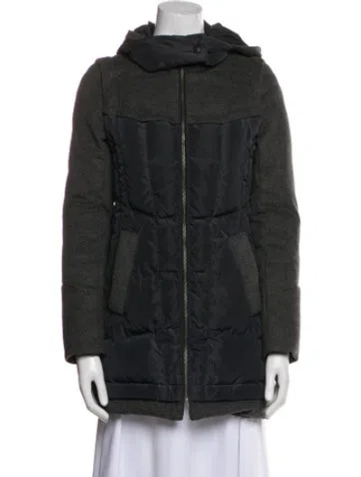 Pre-owned Joseph Down Coat In Gray