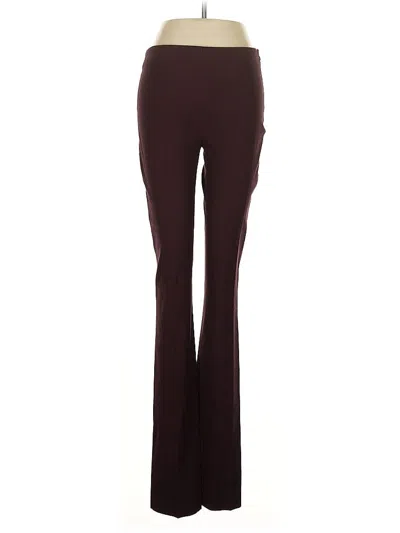 Pre-owned Joseph Dress Pants In Burgundy