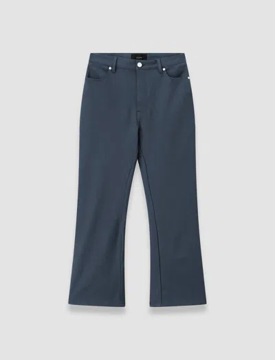 Joseph Duke Gabardine Stretch Trousers In Blue